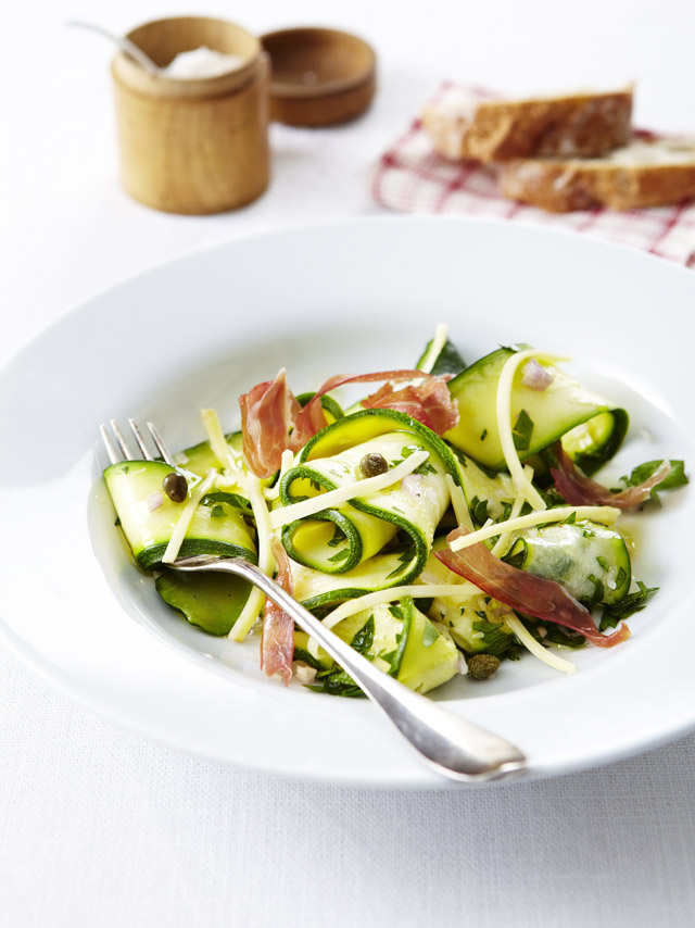 Insalata di zucchine al Gruyère AOP