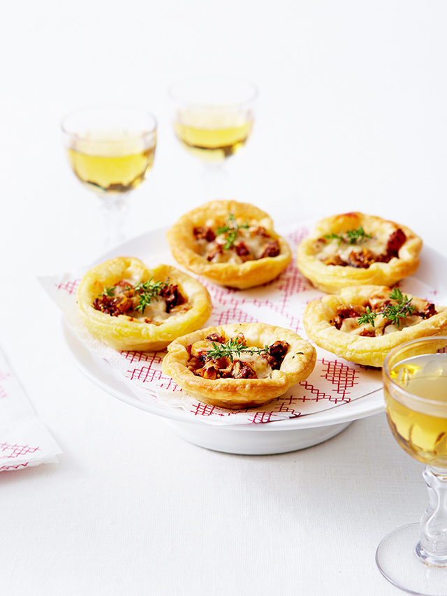 Mini Tartatelle al Vacherin Fribourgeios DOP e Fichi