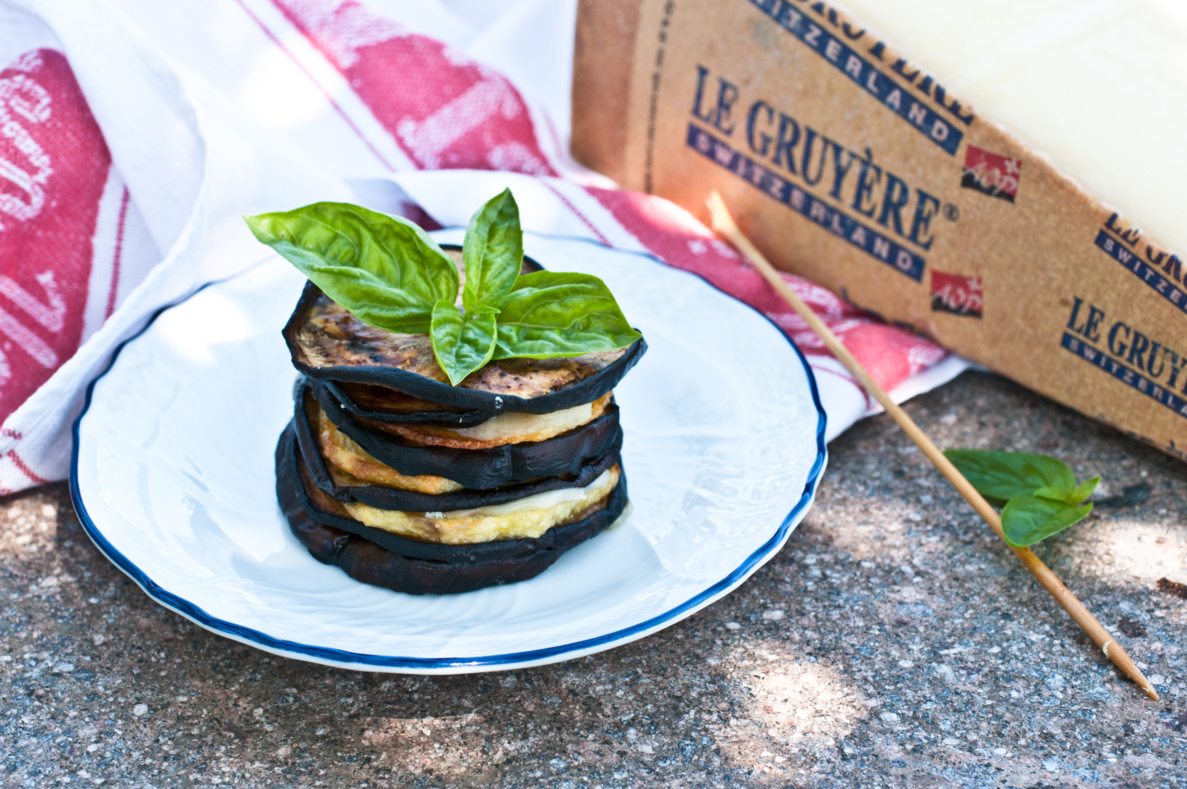 Parmigiana bianca a Le Gruyère DOP