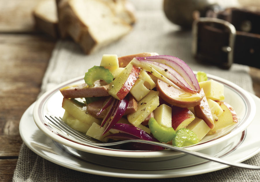 Insalata al formaggio dell'alpe